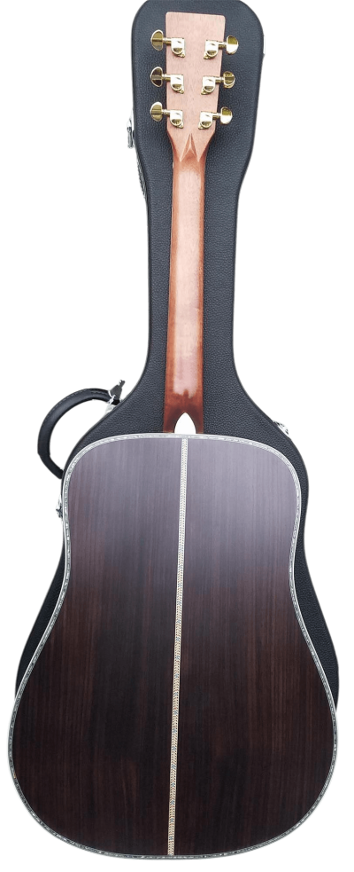 Custom Vertex D45 Natural Solid Spruce Top Acoustic Guitar - Image 8