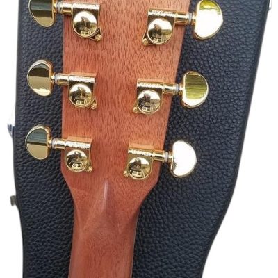 Custom Vertex D45 Natural Solid Spruce Top Acoustic Guitar - Image 12