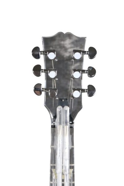 Custom Crown SG Plexiglass Acrylic Transparent LED Guitar - Image 9