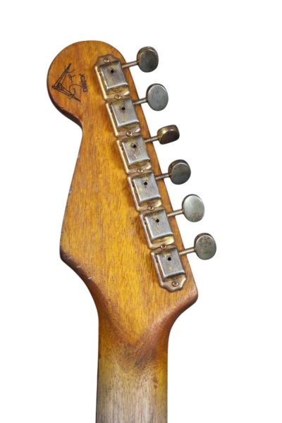 Custom Regent ST Aged Relic Black Guitar - Image 3