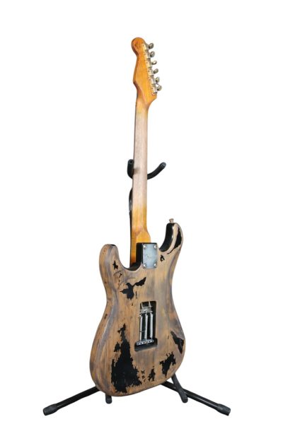 Custom Regent ST Aged Relic Black Guitar - Image 6