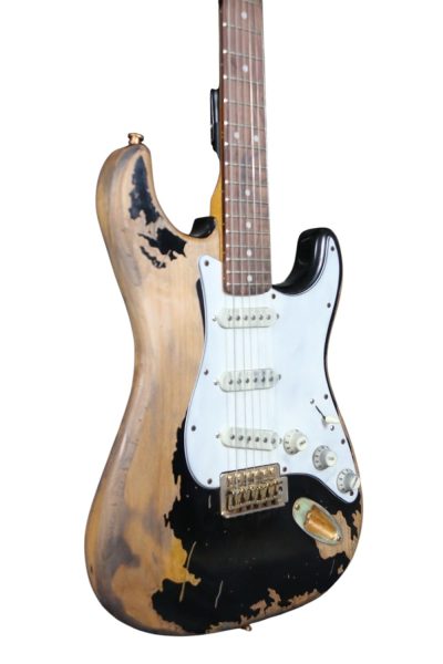 Custom Regent ST Aged Relic Black Guitar - Image 7