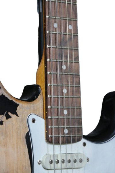 Custom Regent ST Aged Relic Black Guitar - Image 8