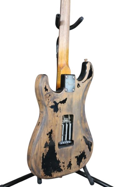 Custom Regent ST Aged Relic Black Guitar - Image 9
