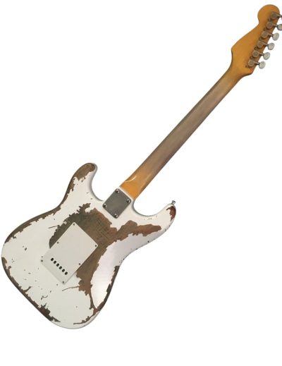 Custom Regent ST Aged Relic I White Guitar - Image 3