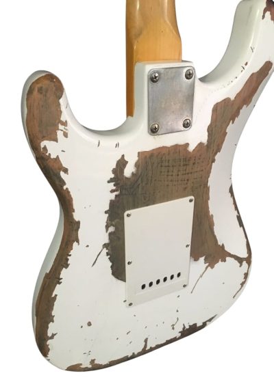 Custom Regent ST Aged Relic I White Guitar - Image 5