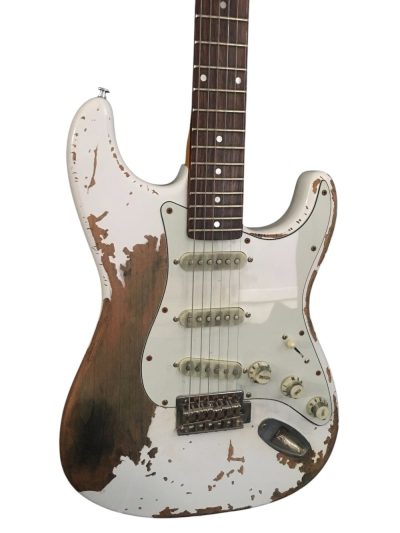 Custom Regent ST Aged Relic I White Guitar