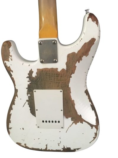 Custom Regent ST Aged Relic I White Guitar - Image 8