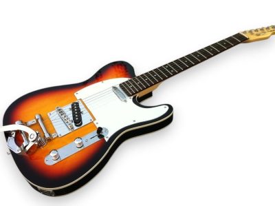 Custom Regent TL 3 Color Sunburst Bigsby Guitar - Image 2