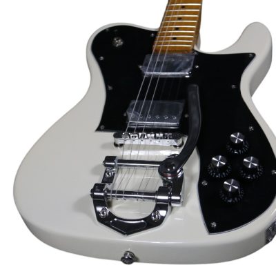 Custom Regent Olympic White Bigsby Guitar