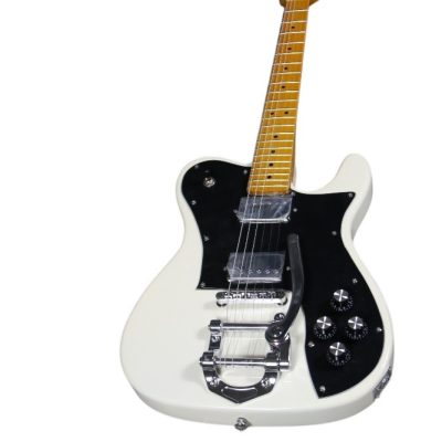 Custom Regent Olympic White Bigsby Guitar - Image 5