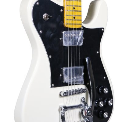 Custom Regent Olympic White Bigsby Guitar - Image 9