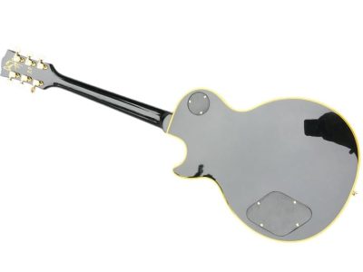 Custom Forge Jack Daniels Electric Vintage Black Yellow Guitar - Image 5