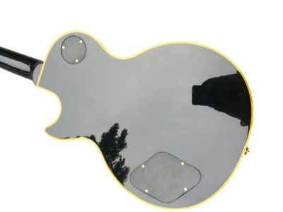 Custom Forge Jack Daniels Electric Vintage Black Yellow Guitar - Image 12