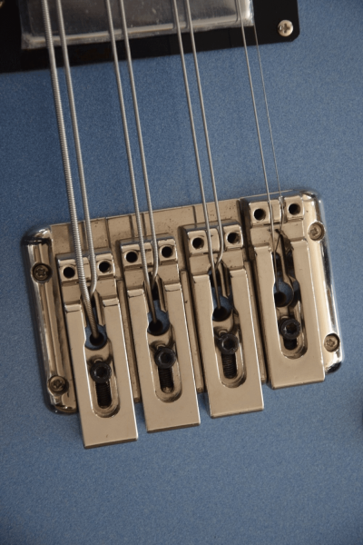 Custom Crown EB3 TV Pelham Blue 8 String Bass - Image 6