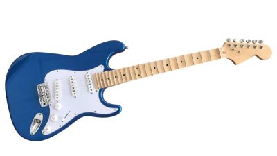 Custom Regent Classic Jewel Blue ST Scalloped Fretboard Guitar - Image 2