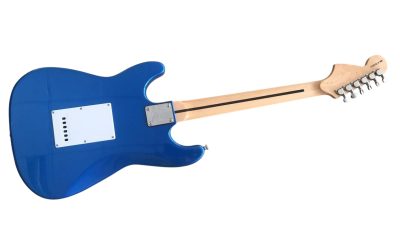 Custom Regent Classic Jewel Blue ST Scalloped Fretboard Guitar - Image 8