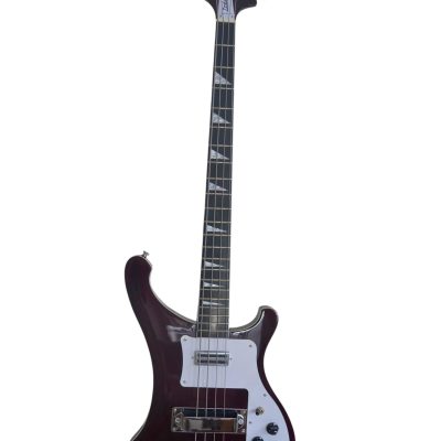 Custom Nova 4003 Burgundy 4 String Bass - Image 2