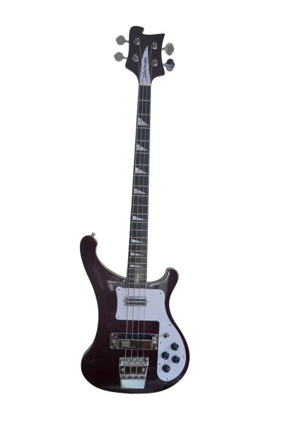 Custom Nova 4003 Burgundy 4 String Bass - Image 2