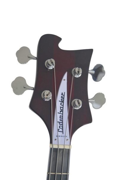 Custom Nova 4003 Burgundy 4 String Bass - Image 3