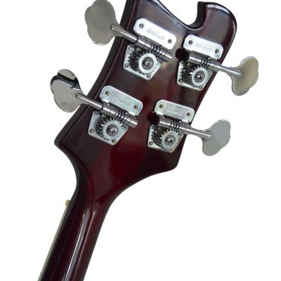 Custom Nova 4003 Burgundy 4 String Bass - Image 5