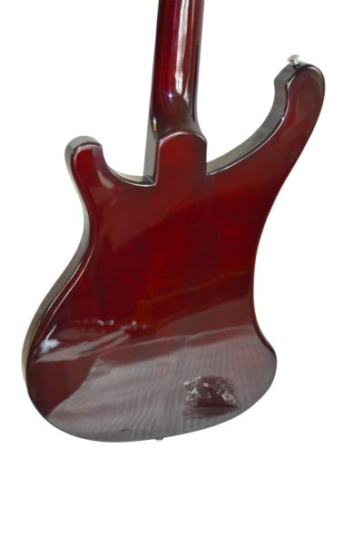 Custom Nova 4003 Burgundy 4 String Bass - Image 6