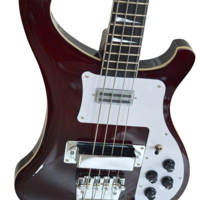 Custom Nova 4003 Burgundy 4 String Bass - Image 8