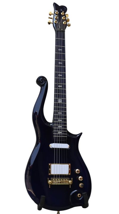 Custom Ember Prince Cloud Black Guitar - Image 8