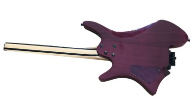 Custom Diplomat Boden Purple Maple Top Headless Guitar - Image 4
