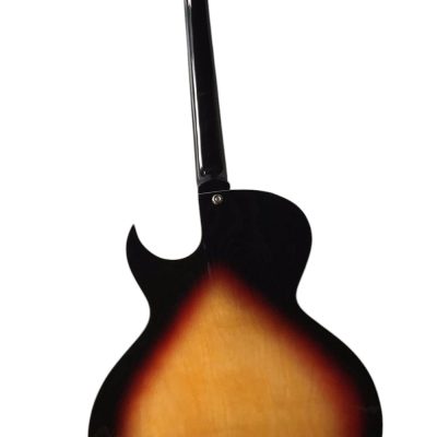 Custom Crown ES175 Vintage Sunburst Hollow Body Archtop Florentine Cutaway Guitar - Image 3
