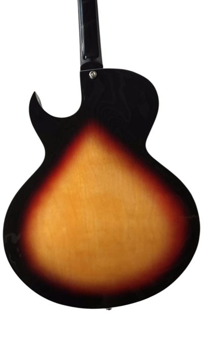 Custom Crown ES175 Vintage Sunburst Hollow Body Archtop Florentine Cutaway Guitar - Image 5