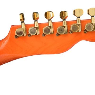 Custom Regent Fhole Orange Paul Waller Masterbuilt Bigsby Guitar - Image 10
