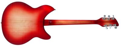 Custom Nova Cherry Fireglo 360 12C63 PT Electric Guitar - Image 7