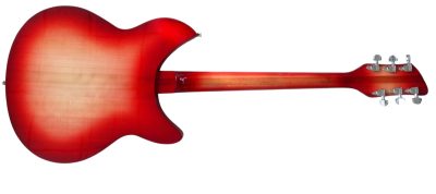 Custom Nova Cherry Fireglo 360 12C63 PT Electric Guitar - Image 8
