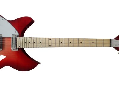 Custom Nova Cherry Fireglo 360 12C63 PT Electric Guitar - Image 10