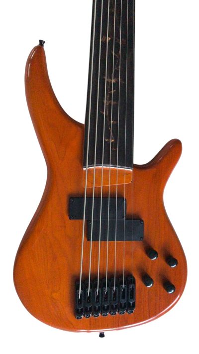 Custom Tornado 7 String Fretless Bass