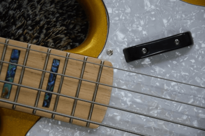 Custom Regent SMD Gold Precision 4 String Bass - Image 5