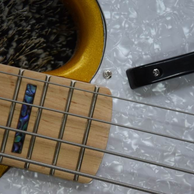 Custom Regent SMD Gold Precision 4 String Bass - Image 5