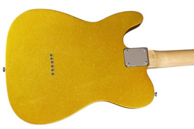 Custom Regent TL Danny Gatton Gold Sparkle Guitar - Image 3