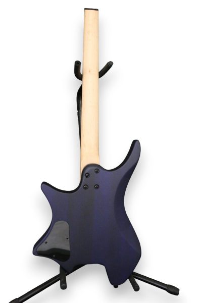 Custom Diplomat XM2 Headless Blue Guitar - Image 4