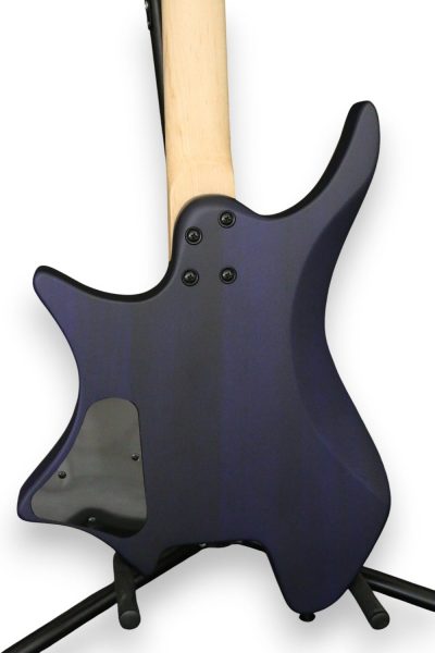 Custom Diplomat XM2 Headless Blue Guitar - Image 5