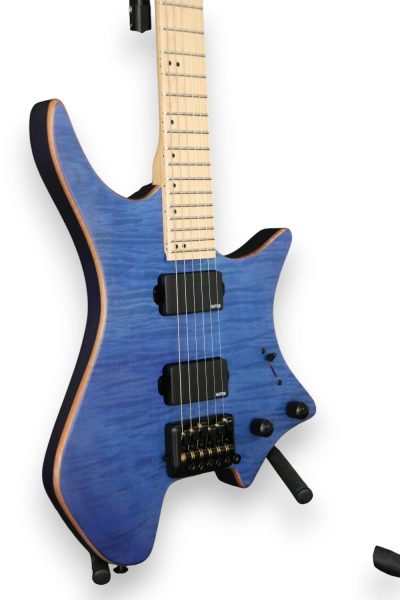 Custom Diplomat XM2 Headless Blue Guitar