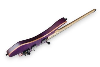 Custom Diplomat XM2 Headless Purple Guitar - Image 5