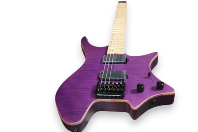 Custom Diplomat XM2 Headless Purple Guitar