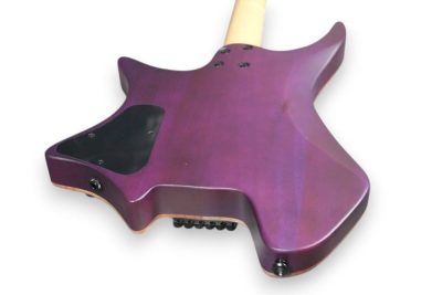 Custom Diplomat XM2 Headless Purple Guitar - Image 7