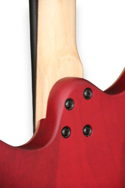 Custom Diplomat XM2 Headless Red Guitar - Image 7