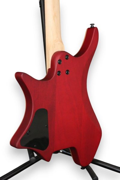 Custom Diplomat XM2 Headless Red Guitar - Image 9