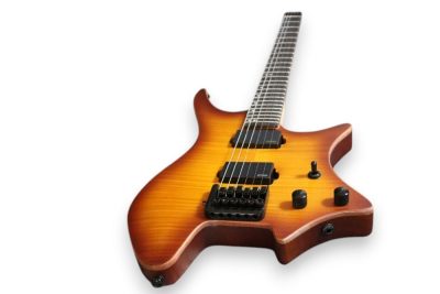 Custom Diplomat XM2 Headless Sunset Guitar - Image 5