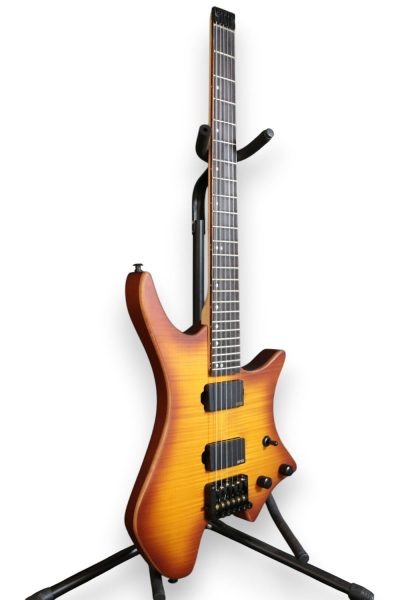 Custom Diplomat XM2 Headless Sunset Guitar - Image 2