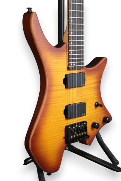 Custom Diplomat XM2 Headless Sunset Guitar - Image 6
